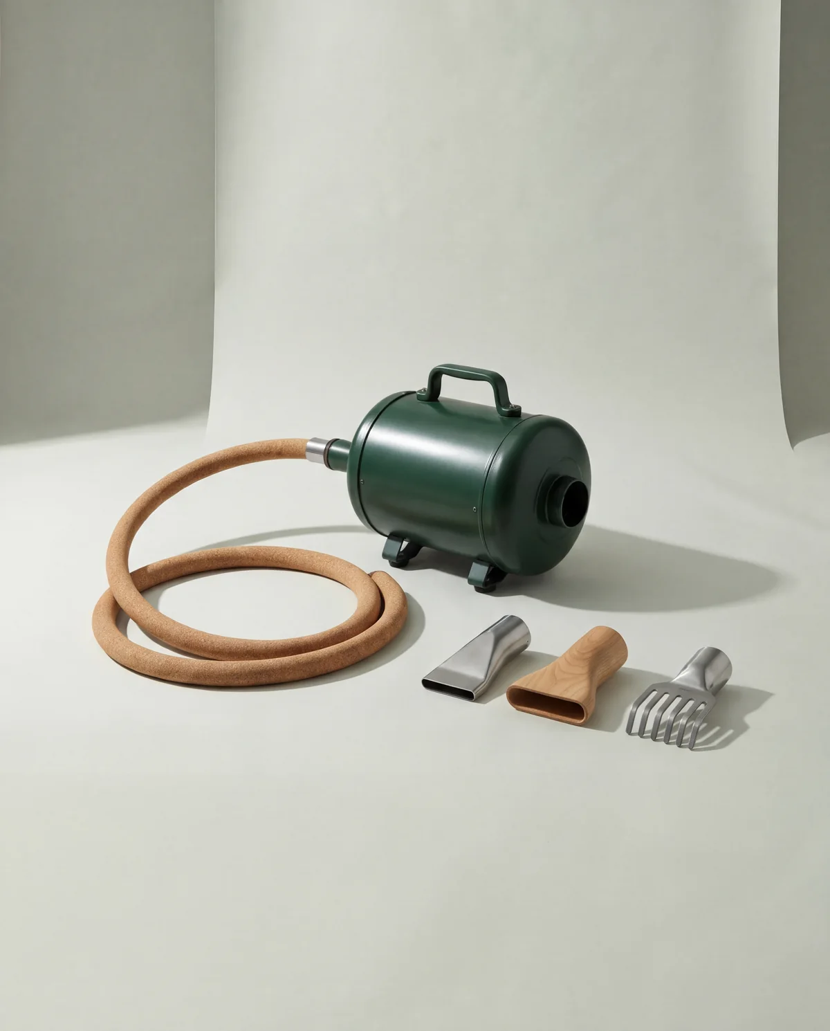 High-Velocity Pet Dryer, Portable floor blower with hose and nozzles