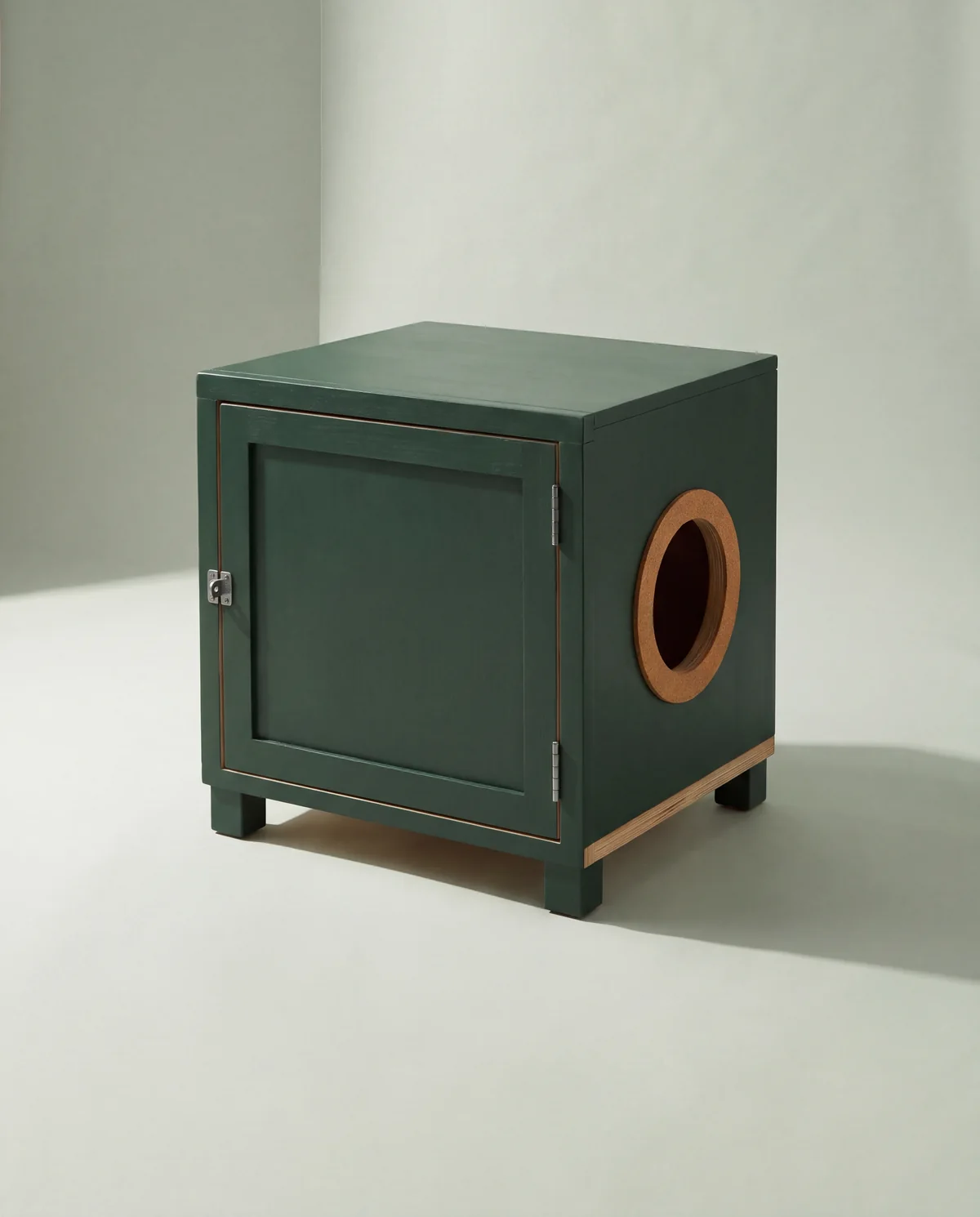 Litter Box Enclosure Cabinet, Large, about 28 x 28 x 20 in